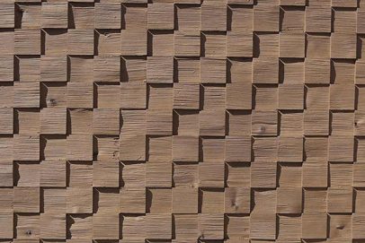 Castagno - Quadrato Ahşap Panel