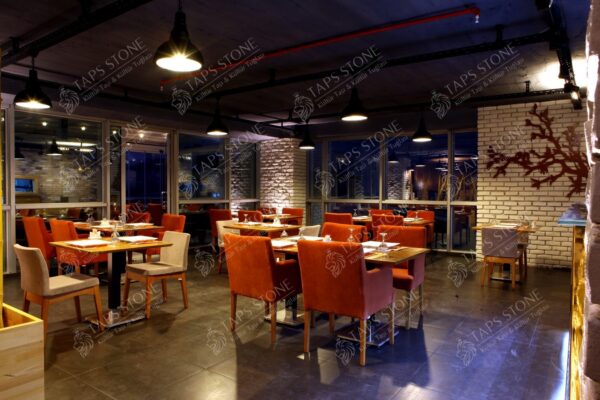 cafe restoran dekoratif duvar kaplama modelleri