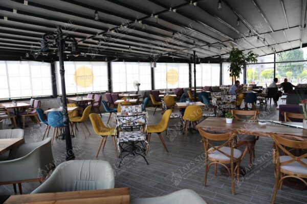cafe restorant dekoratif duvar kaplama