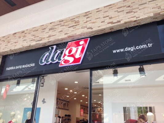 dagi dekoratif dis cephe