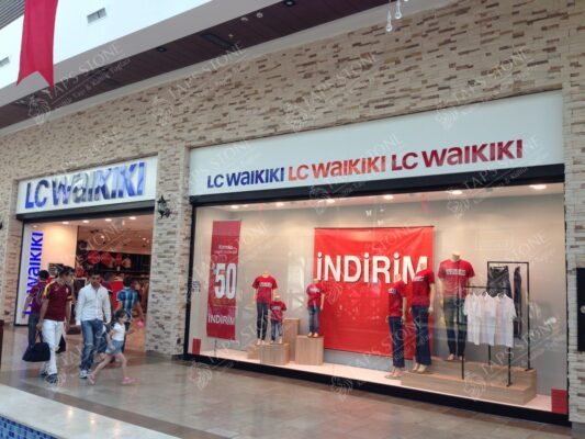 lc waikiki dekoratif dis cephe uygulama