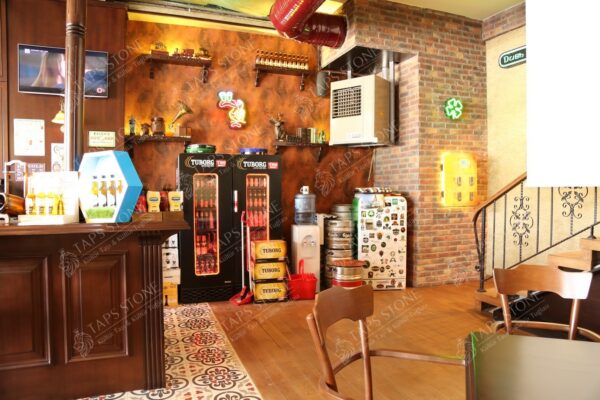 restoran dekoratif tas kaplama