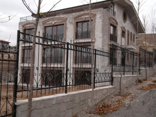 villa bina dis dekoratif kaplamasi