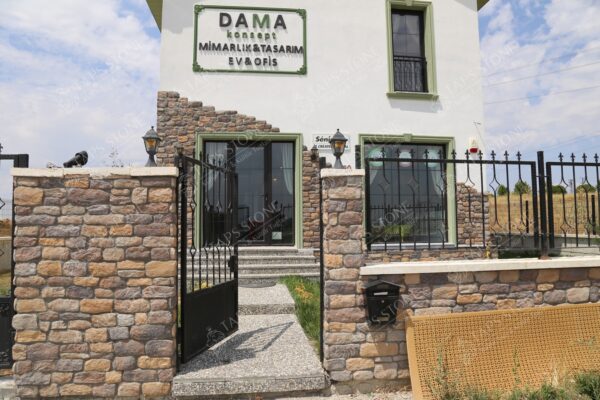 villa dekoratif dis cephe kaplama